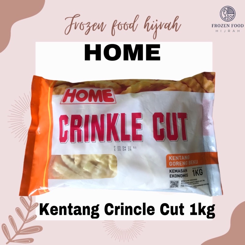 

HOME KENTANG CRINKLE CUT 1Kg