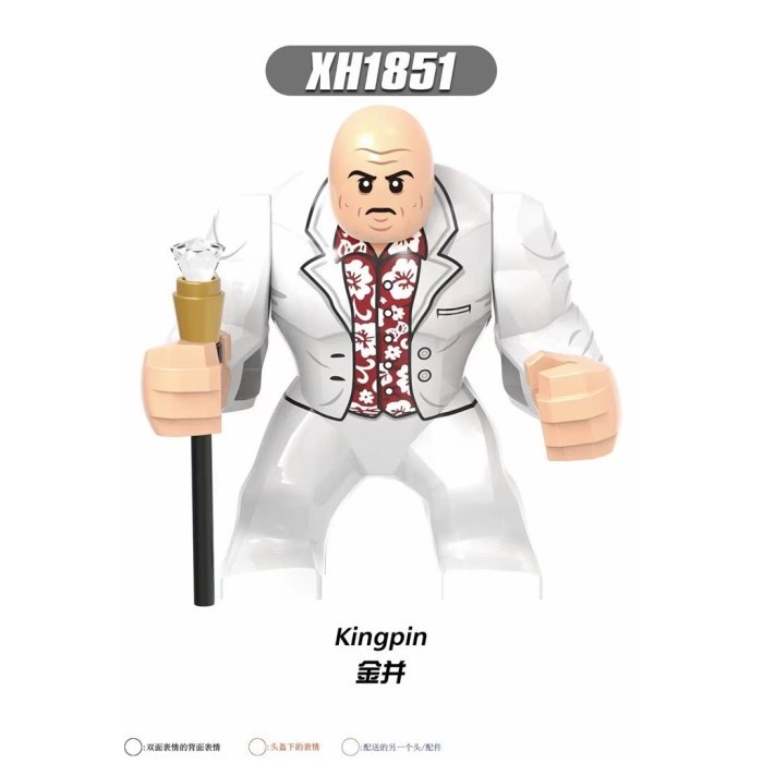 Lego Kingpin Marvel Venom Deadpool Carnage Ronin Hulk Banner Thanos