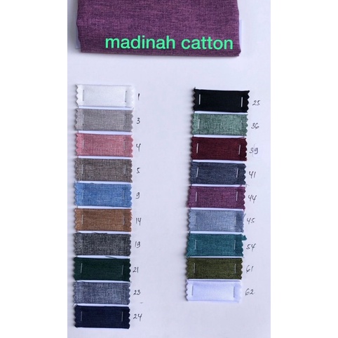 [KHUSUS PEMBELIAN ROLL] Cotton Madinah