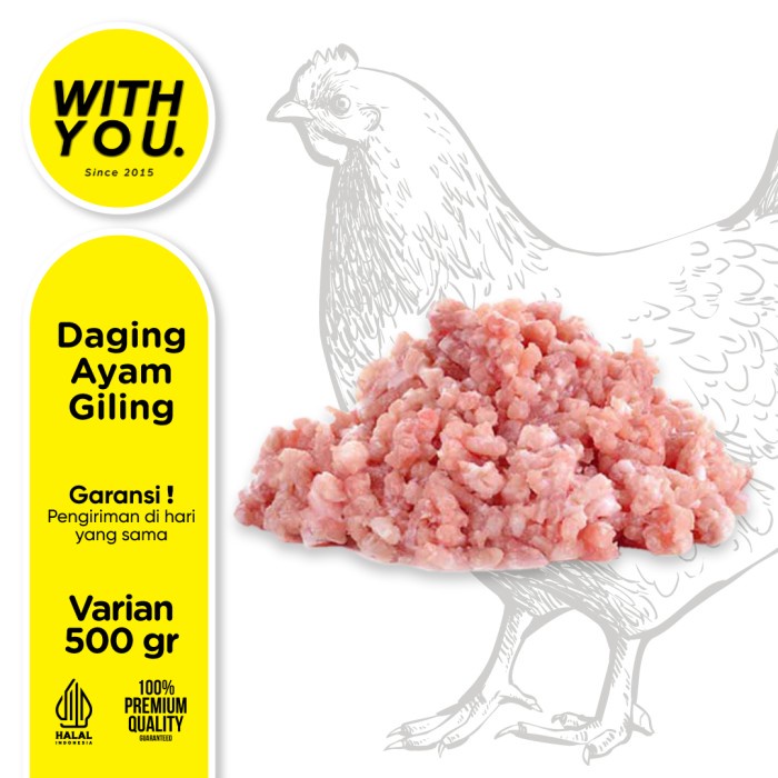 

Daging Ayam Giling Premium