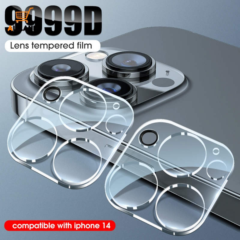 Tempered Glass Pelindung Lensa Kamera Belakang Anti Gores Untuk IPhone 14 / 14Plus / 14pro / 14pro Max