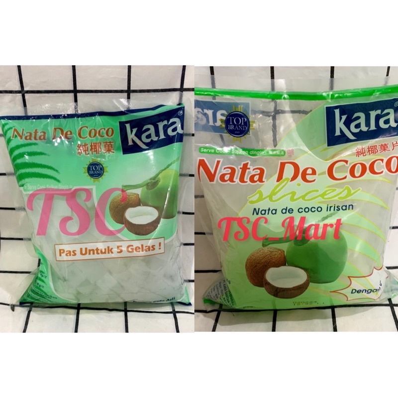 

Kara Nata De coco 1kg / Minuman Kelapa / potongan / dadu / irisan