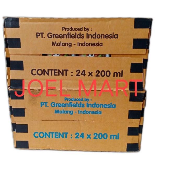 

Termurah SUSU GREENFIELDS 200 ML 200ML COKLAT FULL CREAM STROBERI (1DUS ISI 24PCS) / SUSU UHT GREENFIELDS 200ML 200 ML DUS KARTONAN serbuuu !