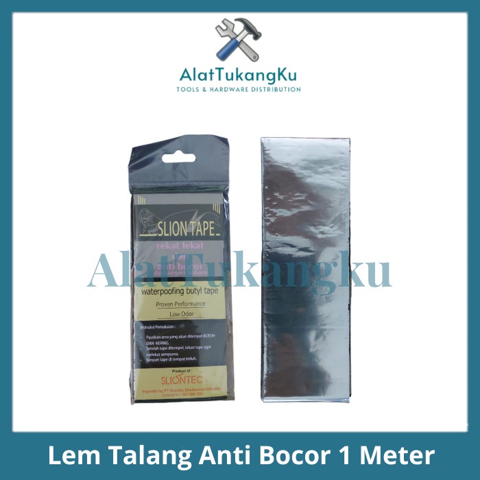 Lem Talang Atap Seng Asbes Anti Bocor 1 M/Lakban Penambal Penutup Atap