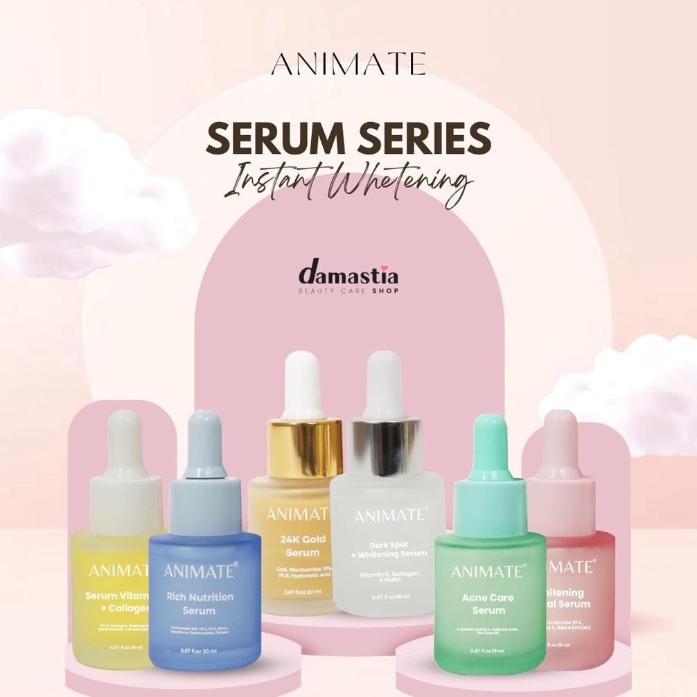 Jual Animate Serum Wajah Acne 24 Glow Dark Spot Rich Nutrition Collagen
