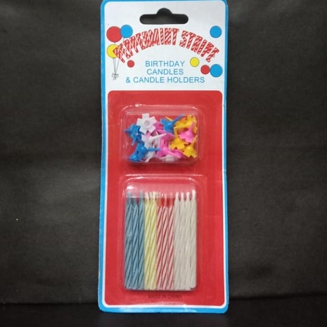 Lilin Ulang Tahun Kecil/ Lilin warna warni