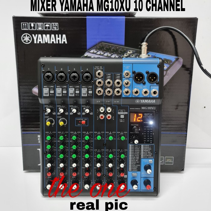 Yamaha Mixer Audio MG10 XU / MG 10 XU Mixer Yamaha Original