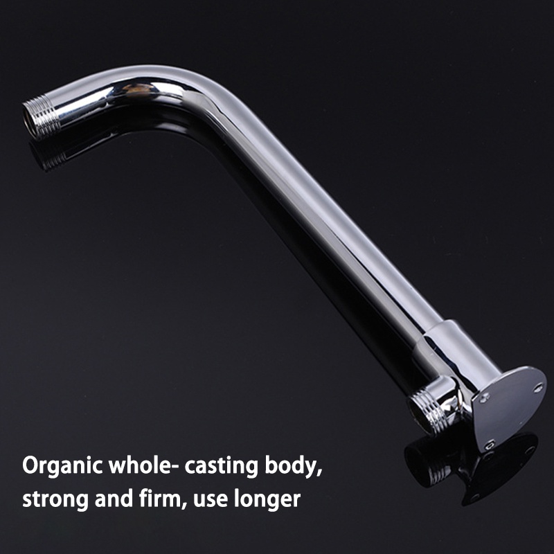 【Stainless 50cm】Pipa Tiang Shower/Pipa Shower Tanam Tembok/Shower Bracket Pipe/Wall Shower Pipe