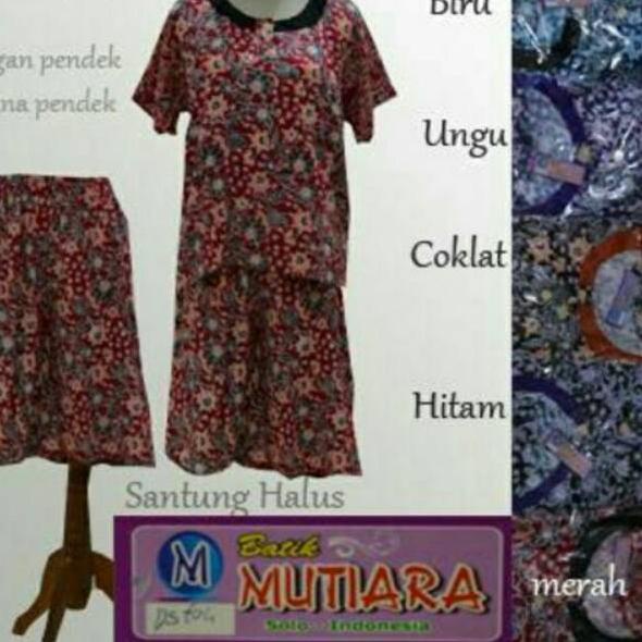 CYM.18Oc22ᵀ • Setelan batik Baby doll 3/4