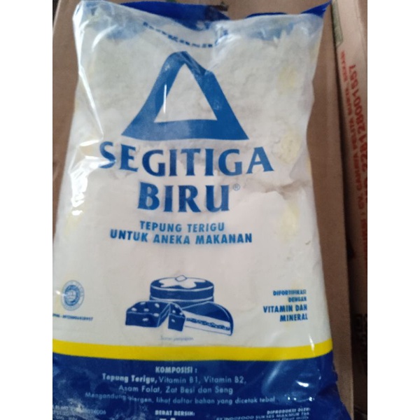 

Tepung Segitiga biru kemasan 1kg