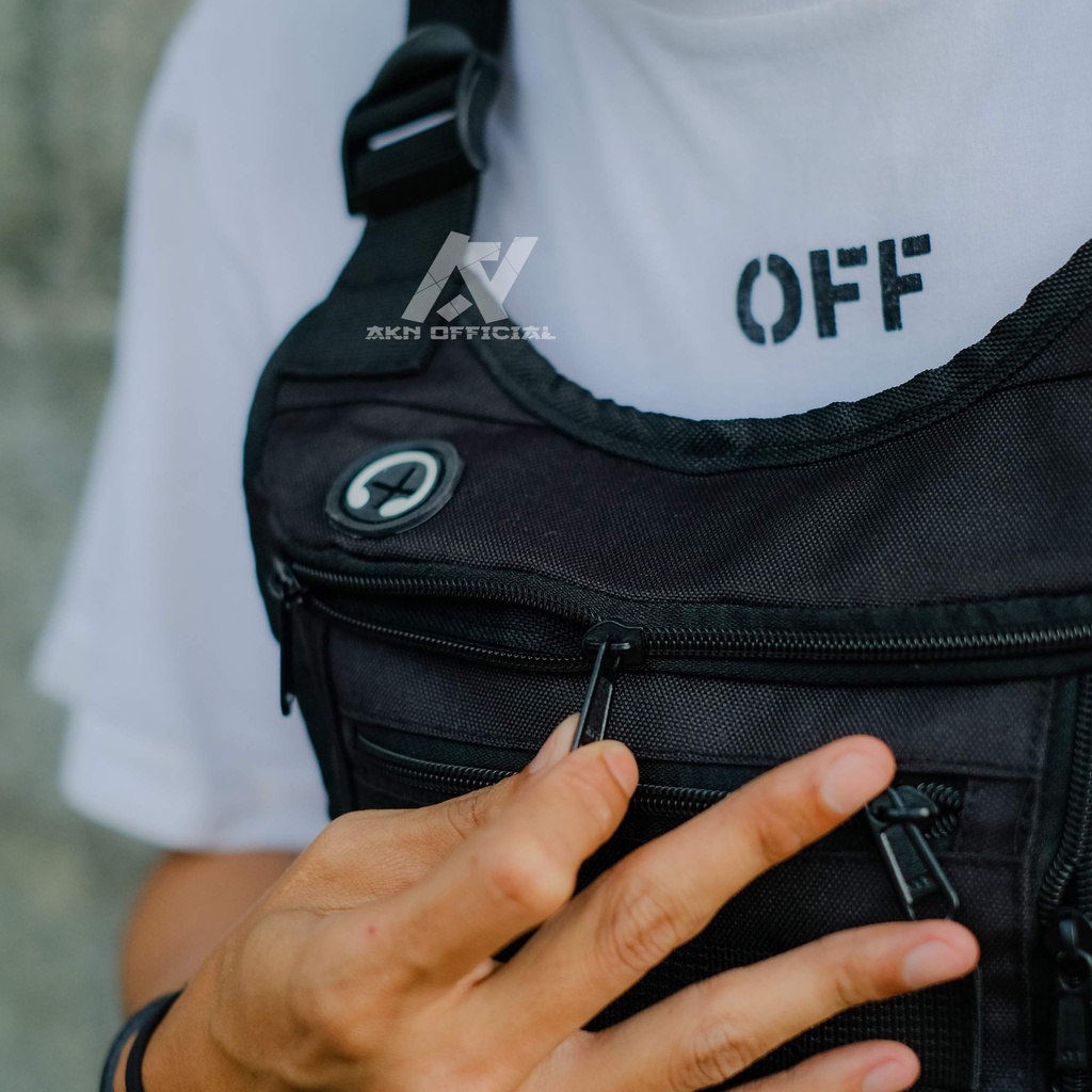 AKN - TAS DADA PRIA TACTICAL AVENTURY CHEST BAG RIG BAG OUTDOOR