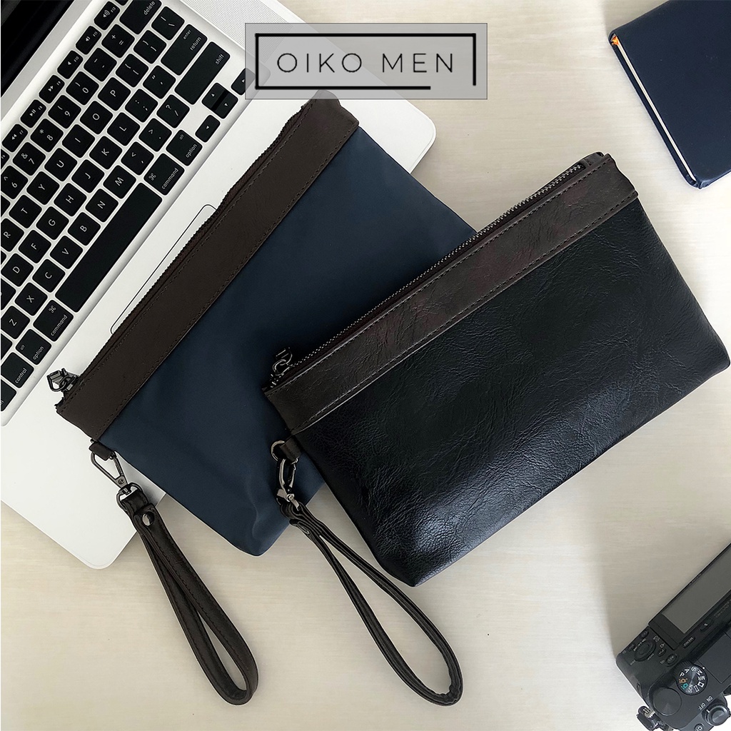 OIKO MEN - CLUTCH PRIA LEAMS OIKO | TAS KULIT PREMIUM | SLING BAG PRIA