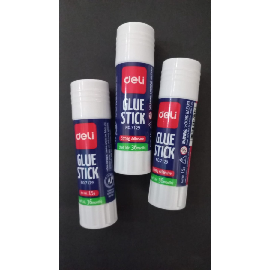 

Deli Glue Stick 15 gr No.7179 / Lem Stick 15 g Deli / Lem Kertas Deli / Lem Stik Isi 15gr