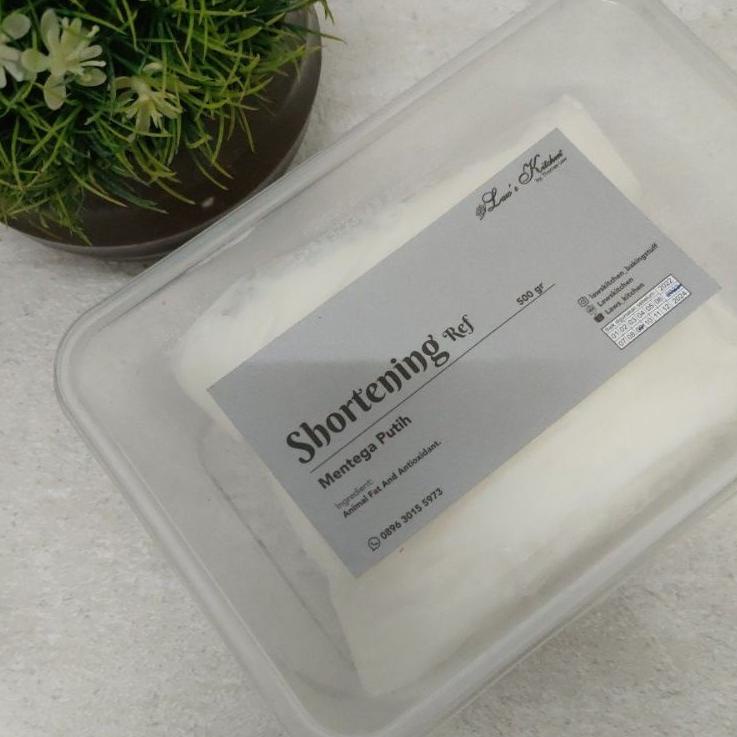 

codeOo5O9--shortening / mentega putih 500gram merk REF enak tidak tengik tidak berbau