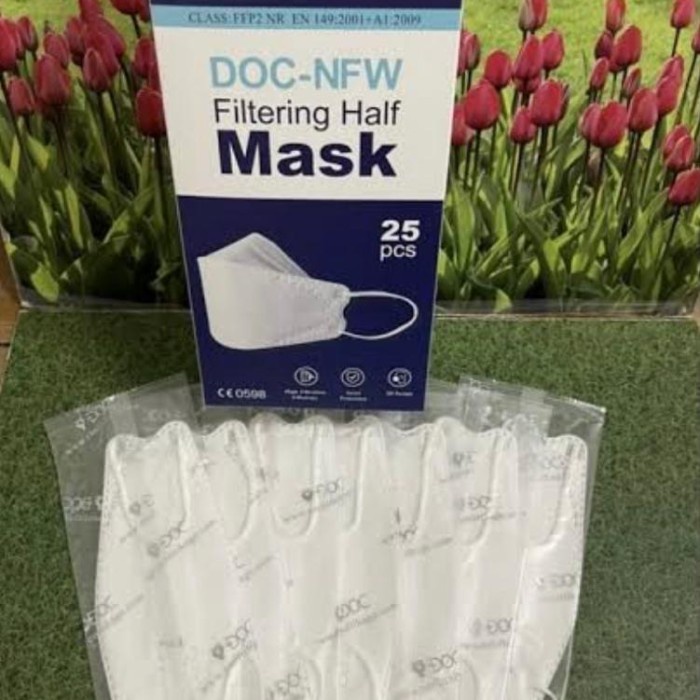 MASKER KF94 DOC 4ply FACEMASK SINGLE PACK Masker KF 94 isi 30pc ori