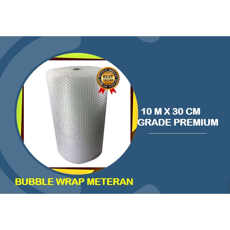 

Bubble Wrap Meteran 10 m x 30 cm Murah Grade PREMIUM