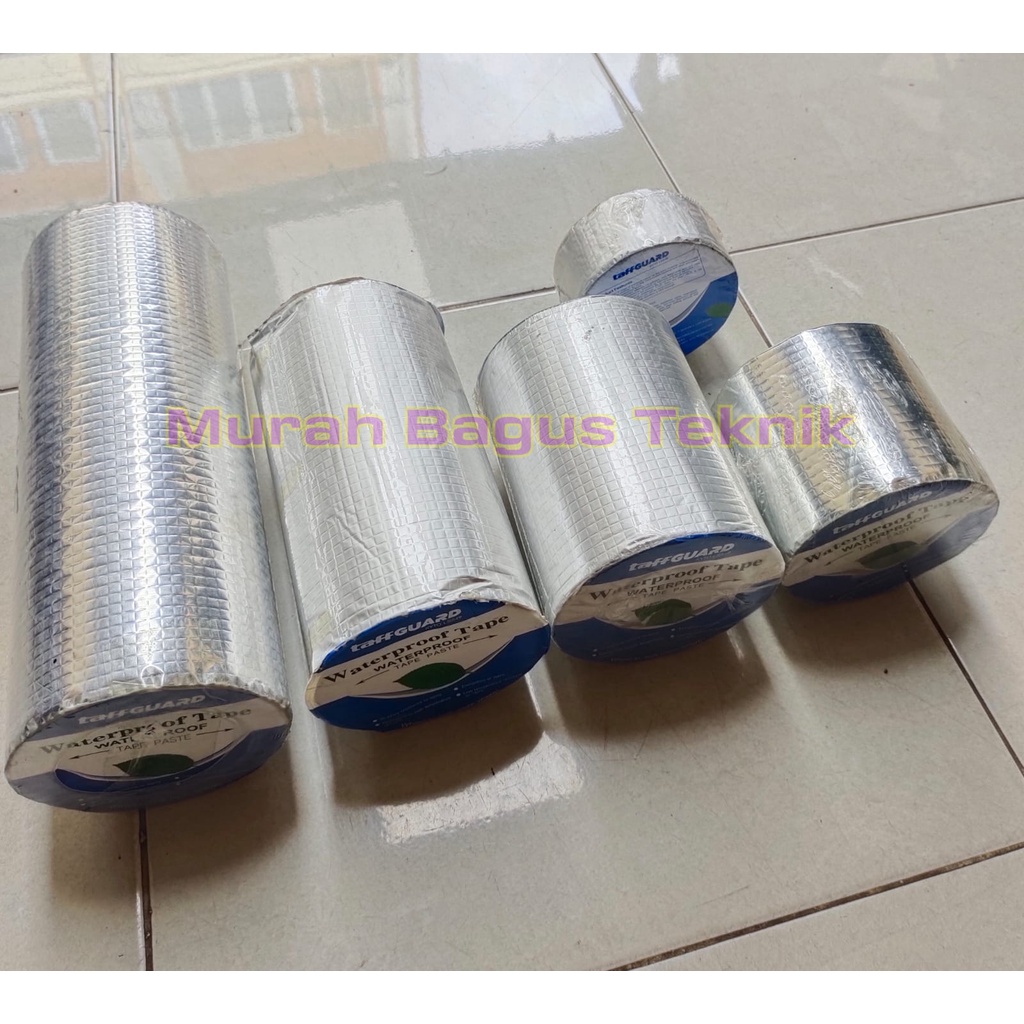 Lakban Aluminium Foil Butyl Waterproof Tape 20cm Lakban Anti Bocor Serbaguna 20cm