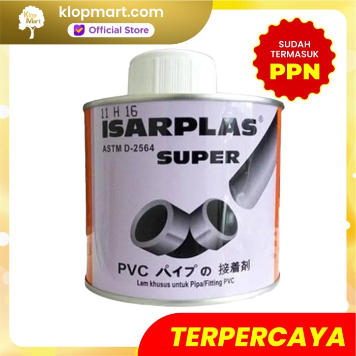 

Lem Pipa PVC Isarplas 400gr - Kaleng