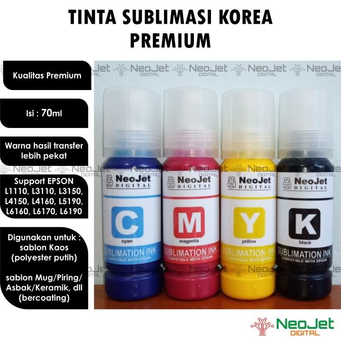 

[COD] Tinta Sablon Sublim Sublimasi Korea Premium 003 TERMURAH Kode 1092