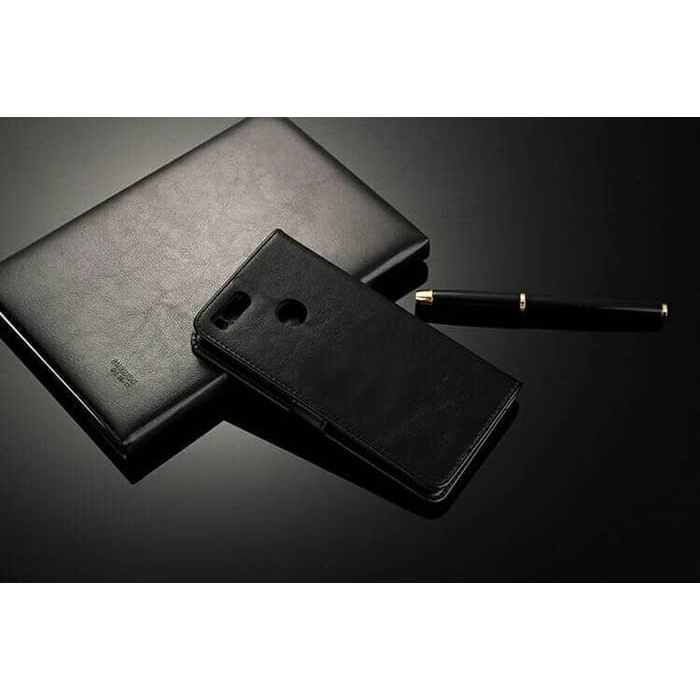 Xiaomi MiA1 Mi A1 Mi5x 5X Flip Wallet Dompet Kulit Leather Cover Case Casing
