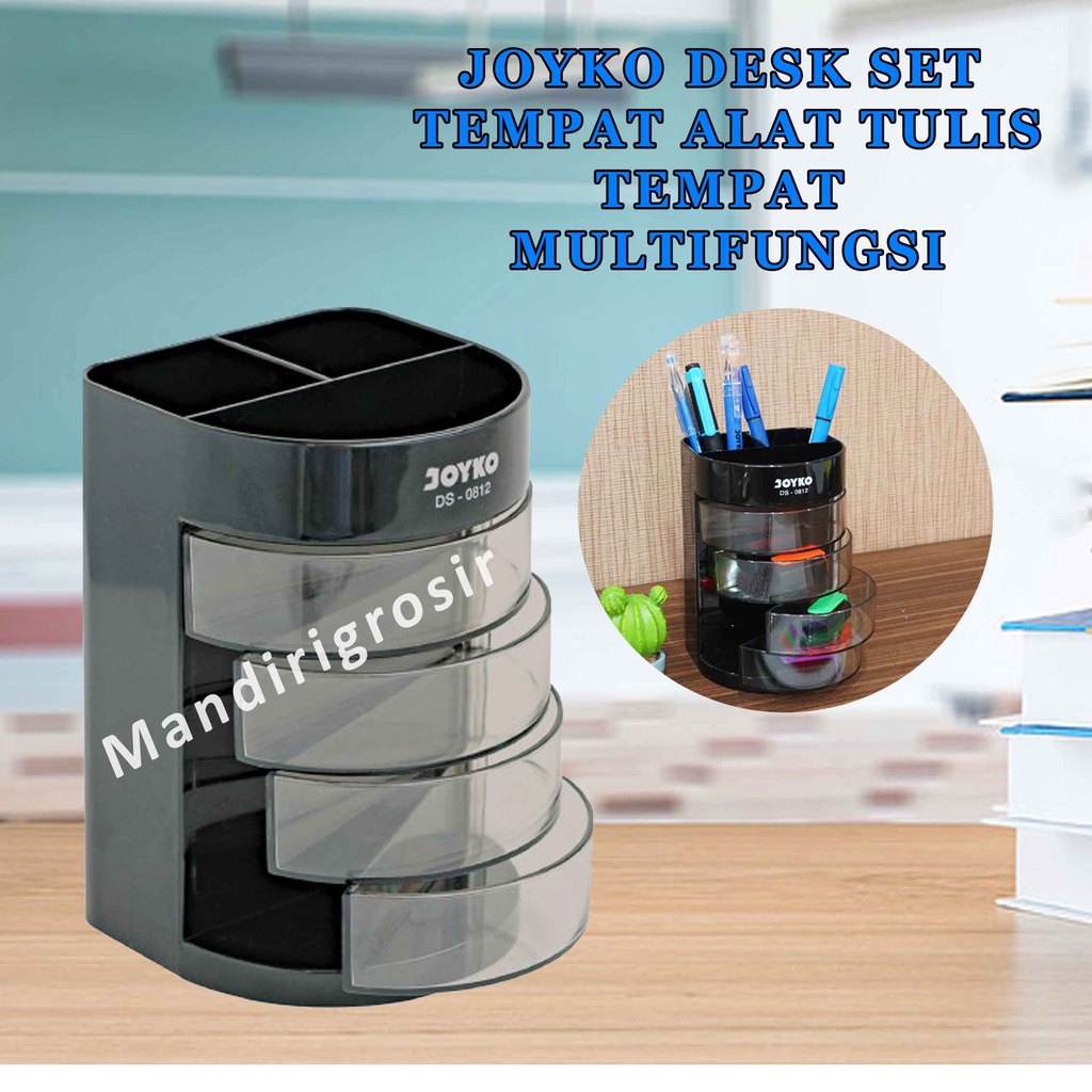 Tempat Alat Tulis * Joyko Desk Set * Kotak Pensil * Tempat Multifungsi