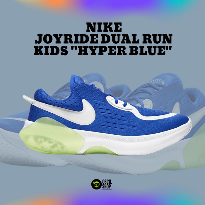 {RaditStore} Nike joyride dual run hyper blue kids - 39 Diskon