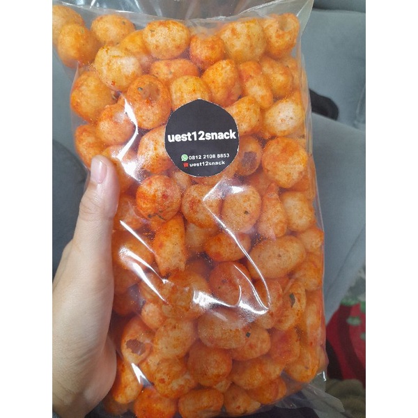 

cimol kering pedas daun jeruk