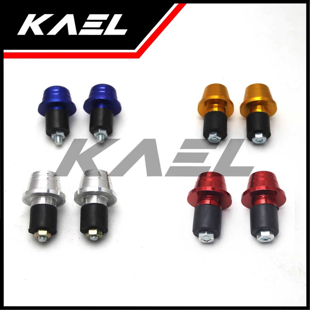 Jalu Stang Model Matic Motor Universal Warna Bandul-Tutup-Penutup Ujung Setang Merah-Silver-Biru-Emas-Gold Bebek-Matic Beat Carbu-F1-Pop-eSP-Street/Vario 110-125-150 Old-New LED/Scoopy/Spacy/Mio Sporty-M3-Z-S/Soul GT/X-Ride/Nouvo/Supra-X-125-Fit/Blade