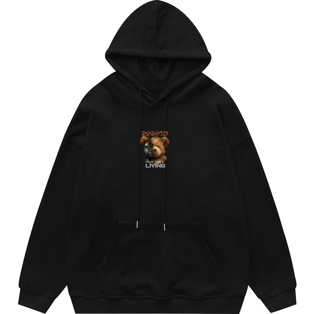 Sweater Hoodie Distro Pria Original Warna Hitam Streetwear Suwiter Distro Pria Bandung Oversize Hoodie Switer Hudie Suiter