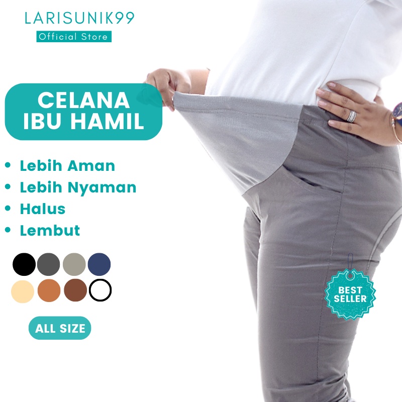 Celana Ibu Hamil Jumbo Celana Kerja Legging Panjang Katun Fashion Ibu Hamil Kwalitas Premium