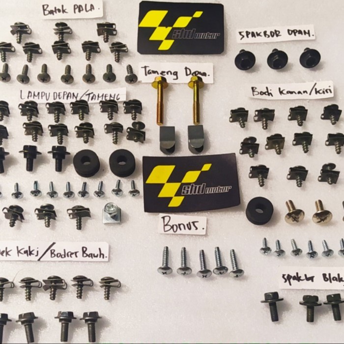 [READY] Baut - Baud Body - Bodi Full Set Mio Soul Gt Fi 2012-2014 / Perlengkapan Rumah Tangga Murah 