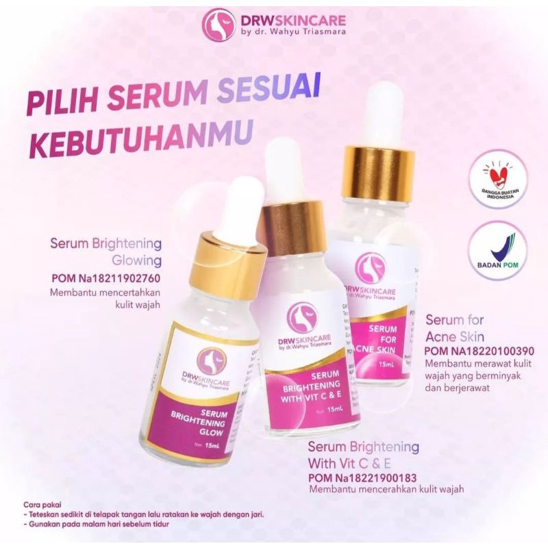 SERUM WAJAH DRW SKINCARE BPOM
