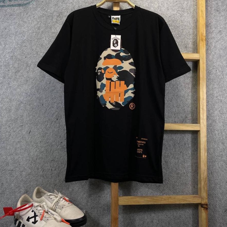 KAOS TSHIRT A BATHING AAPE BAPE CAMO UNDEFEATED MIRROR FULLTAG