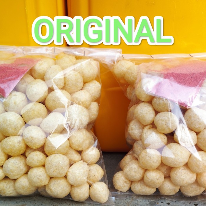 

Endog Lewo 500 Gram - Emplod Lewo Bulat Original Renyah dan Gurih - Comring - Bodruk Makanan Khas Garut