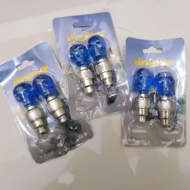 Tutup Pentil Nyala Model Tengkorak Universal Motor Dan sepeda harga satuan