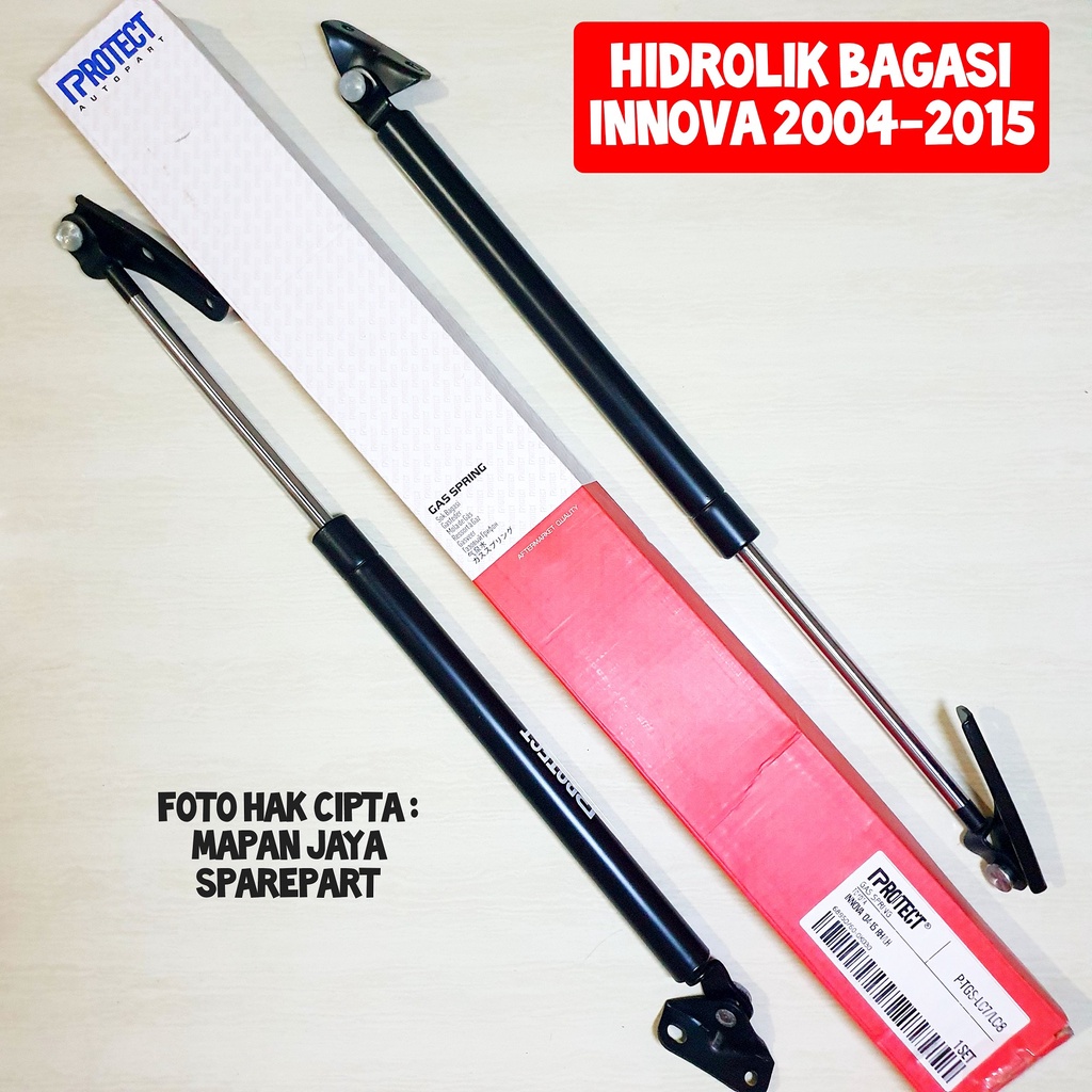 HIDROLIK PINTU BELAKANG - SHOCK BAGASI INNOVA (2004-2015) PROTECT