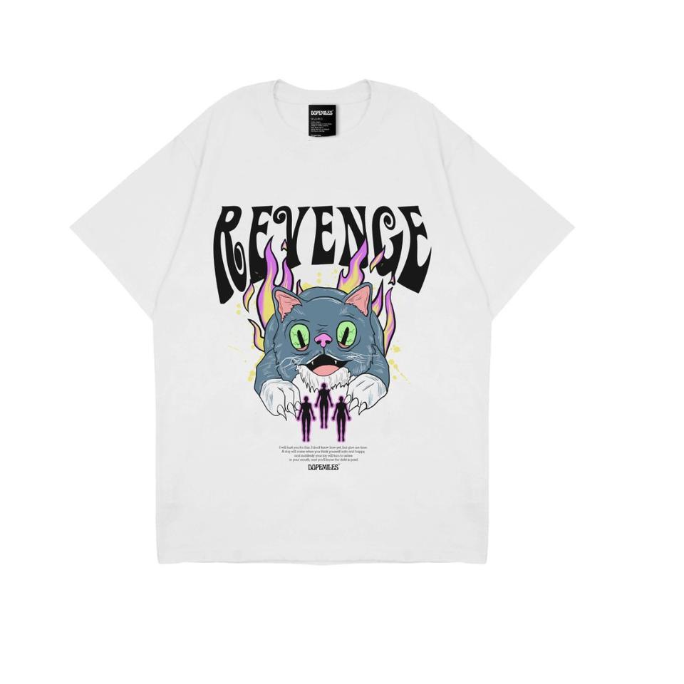 Booming REVENGE TEES WHITE -DOPEMILES