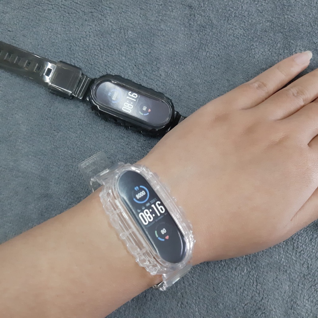 Xiaomi Mi Band 5 6 Strap Replacement Miband 5 6 Silikon Gelang Warna