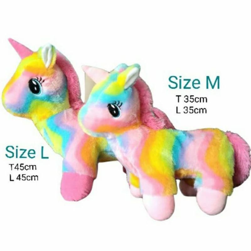 Boneka Kuda Poni Rainbow