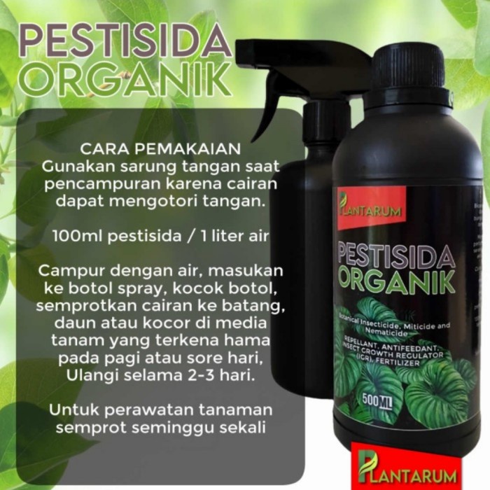 $Diskon$ Pestisida Organik Cair Pembasmi Kutu Hama Jamur Semut Ulat Tanaman z: