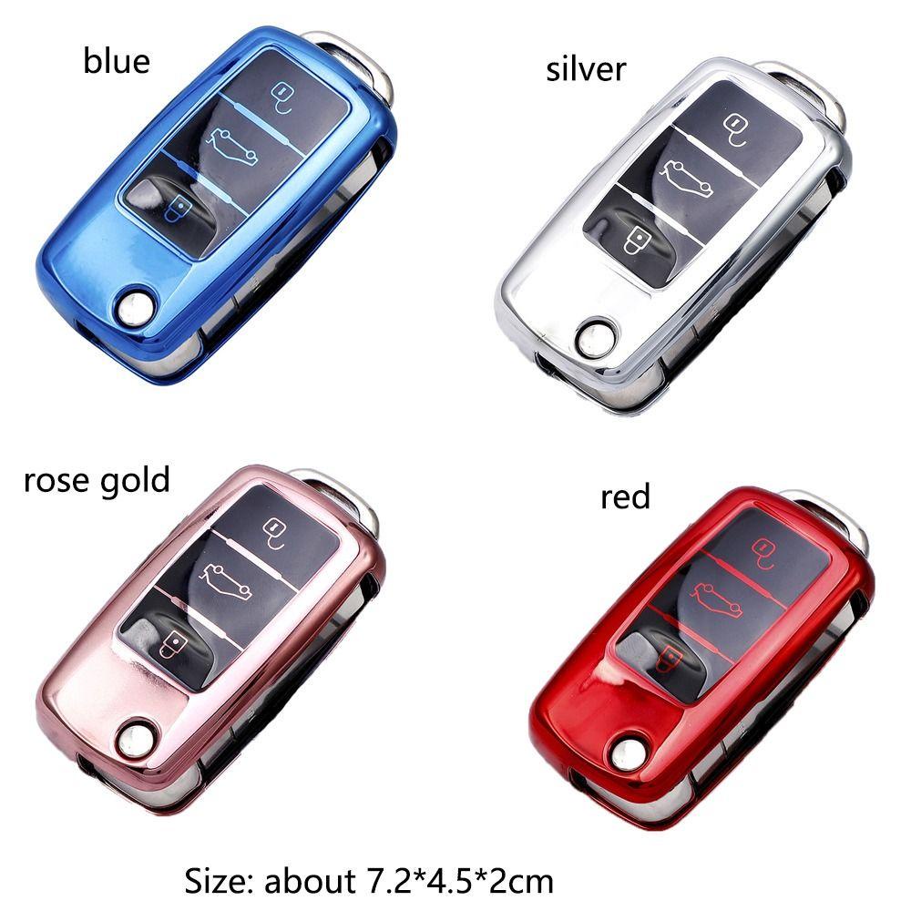 Preva Remote Key Case Soft TPU Aksesoris Mobil Skin Key Fob Cover