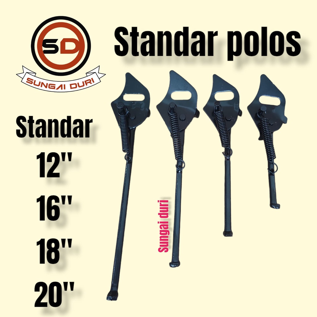 Standar sepeda 12,16, 18 &amp; 20inch Besi