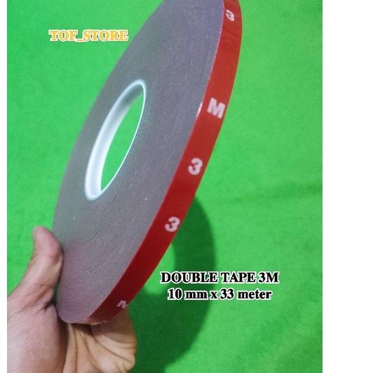 

Hot Sale Double tape 3M foam merah 10 mm x 33 meter ダ