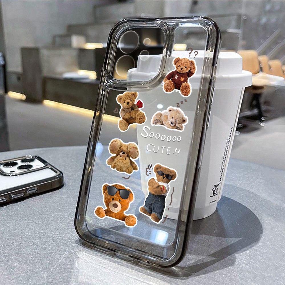 Case Bahan Akrilik TPU Transparan Tahan Banting Untuk iPhone 14 13 12 11 Pro Max XS Max XR X 14 8 7 Plus SE 2020 2022