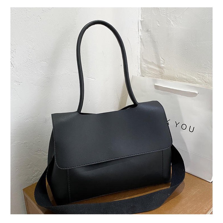 TAS BAHU BESAR KOREA WANITA SELEMPANG MUAT BANYAK KULIT SINTETIS WANITA MULTIIFUNGSI Bisa Sling Dan Shoulder Bag Tas Selempang Korean Style Kapasitas Besar