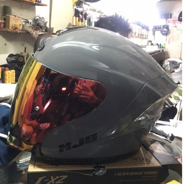 NJS Kairoz Paket Ganteng Visor Spoiler V2 Original-1