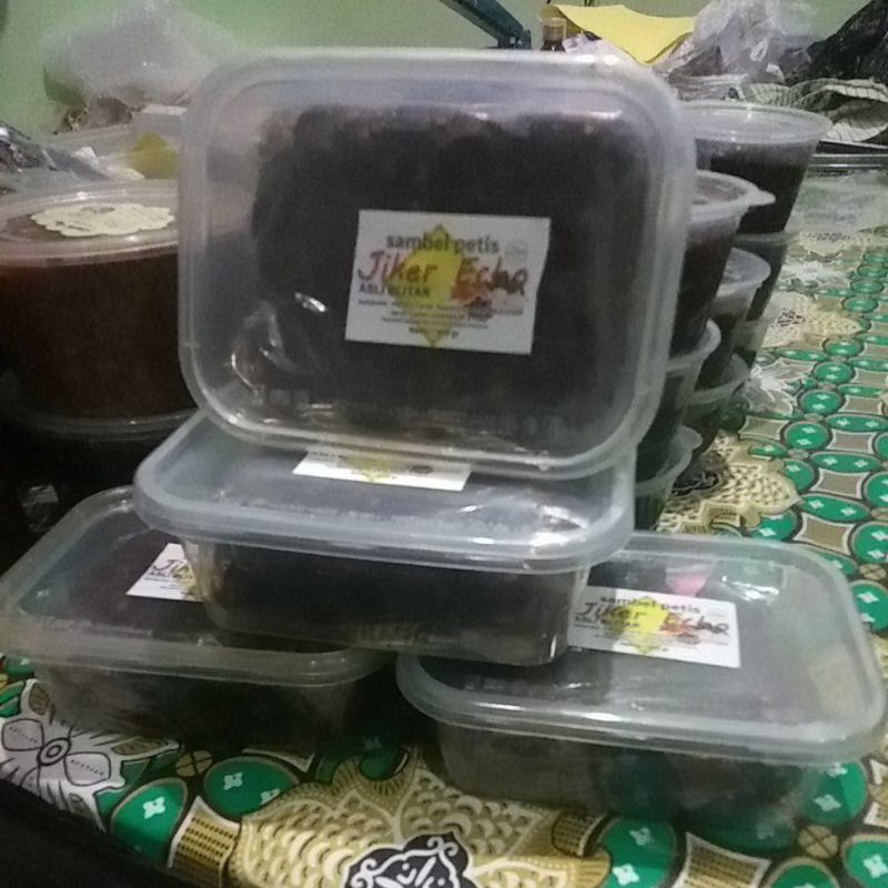 

Promo akhir tahun Sambel Rujak Petis 200gr