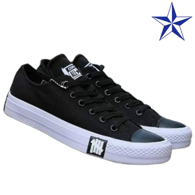 Sepatu Converse All Star Petir Hitam Putih Premium