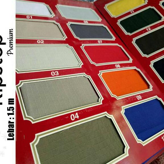 Harga Spesial Bahan Kain Ripstop RIPSTOK Ribstop Ribstok polos seragam tactical pdl lapangan outdoor