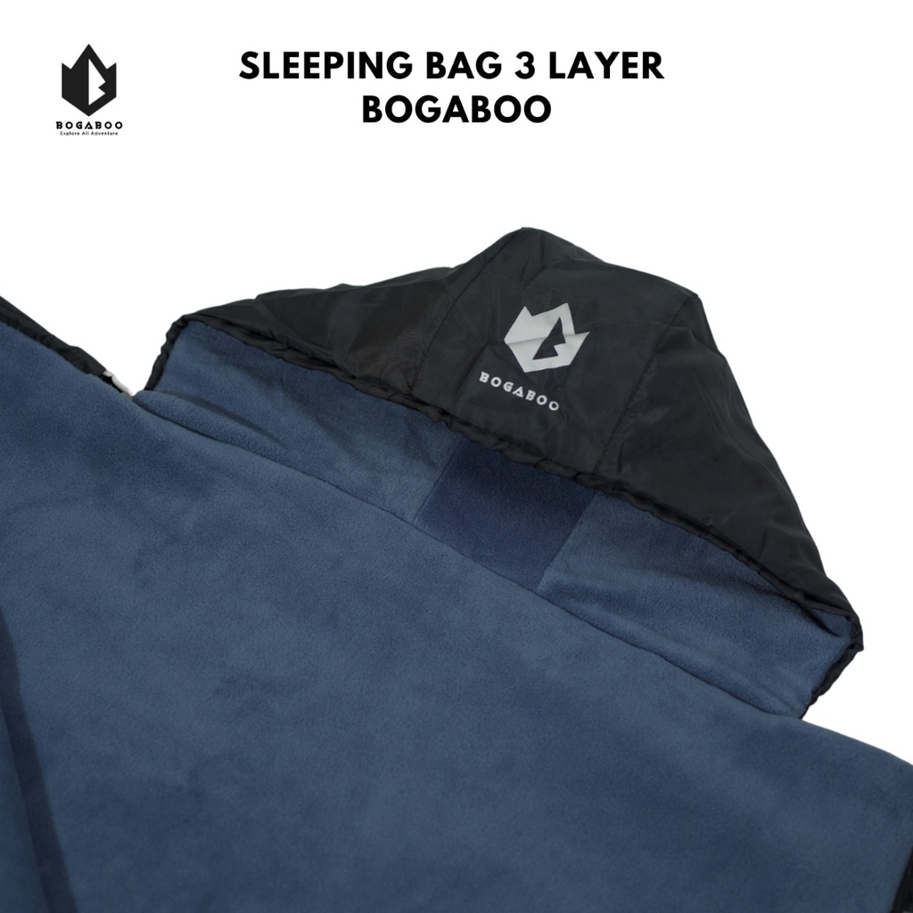 Sleeping Bag 3 Layer BOGABOO  - SB 3 Layer - Kantong Tidur Kompres SISTEM